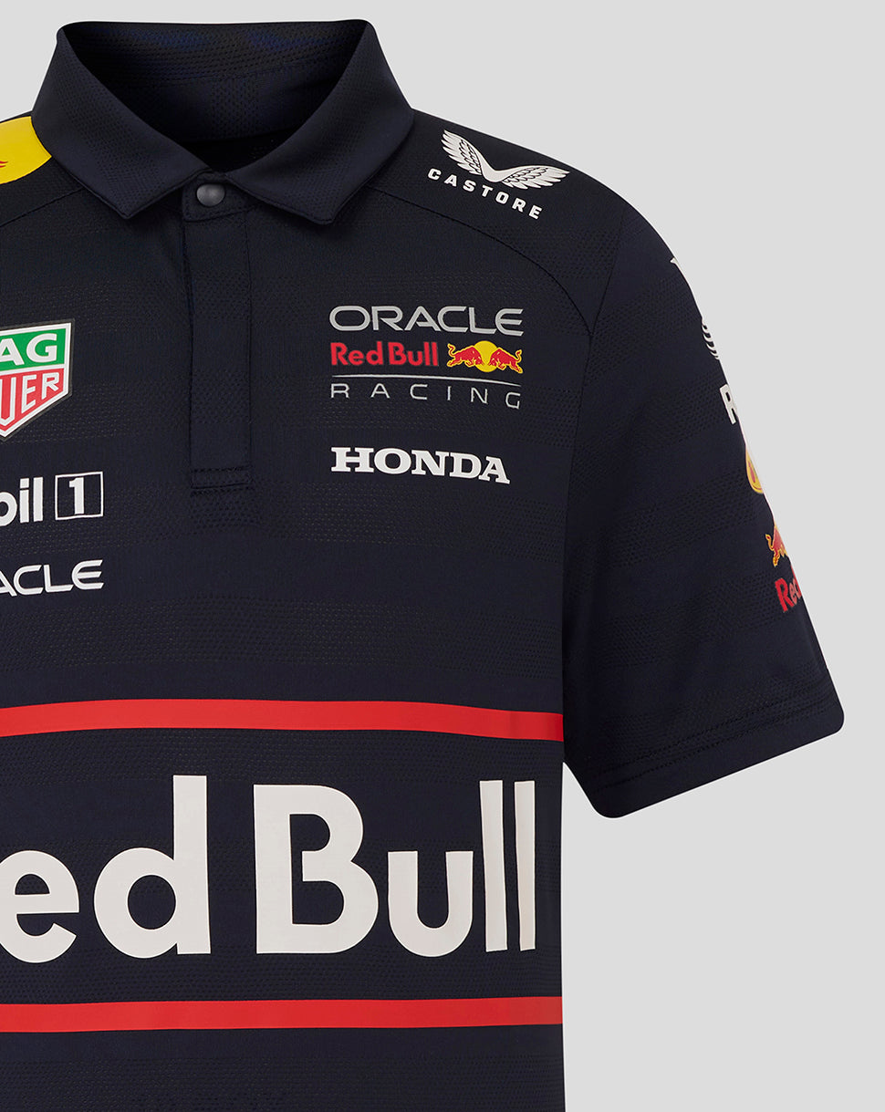 Oracle Red Bull Racing junior Teamline poloshirt met korte mouw – Night Sky - Night Sky