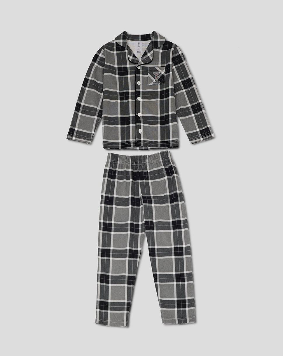 Harlequins Youth 24/25 Long PJ Set - Black/White