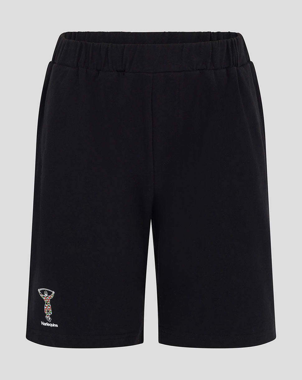 Harlequins Jugend 24/25 Shorts PJ Set - Schwarz