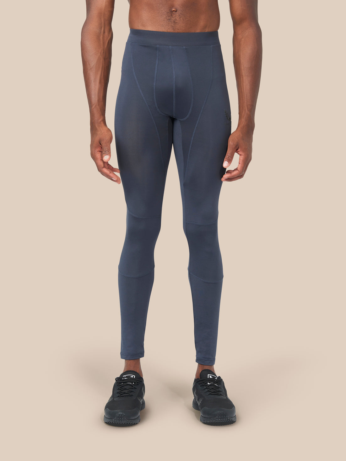 Active Base Layers Leggings - Blue