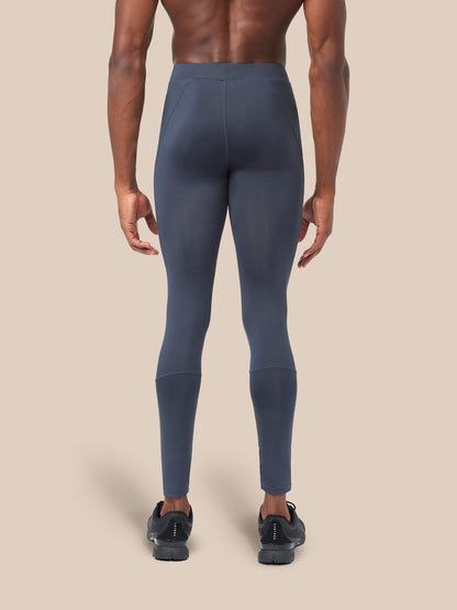 Active Base Layers Leggings - Blue