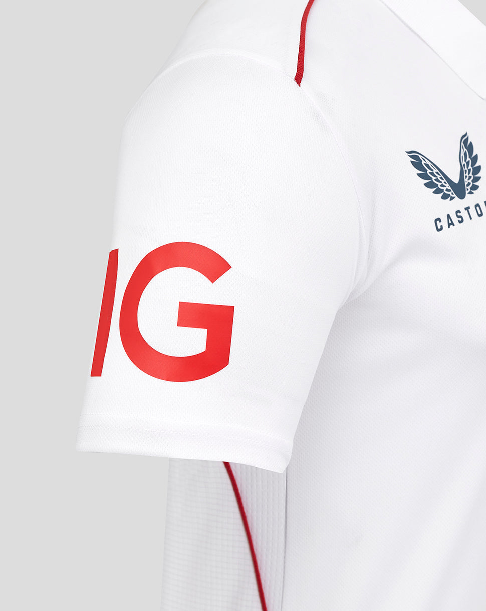 Camiseta England Cricket Hombre 26/27 Test Réplica - Blanco brillante