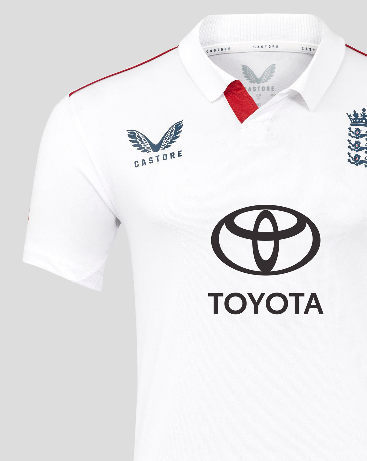 Camiseta England Cricket Hombre 26/27 Test Réplica - Blanco brillante