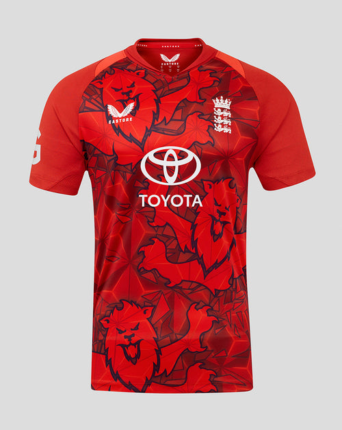England Cricket T20 Junior Short Sleeve Shirt 25/26