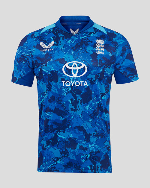 England Cricket Odi Men's Short Sleeve Shirt 25/26
