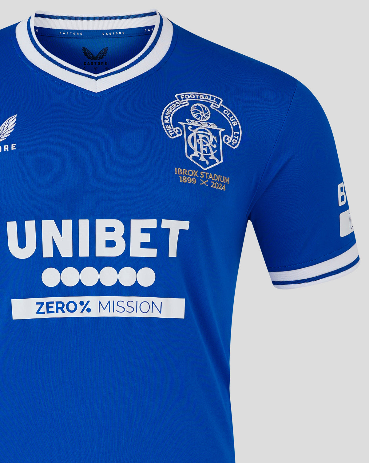Camiseta Rangers FC Hombre Ibrox 125 Heritage - 24/25 - Azul
