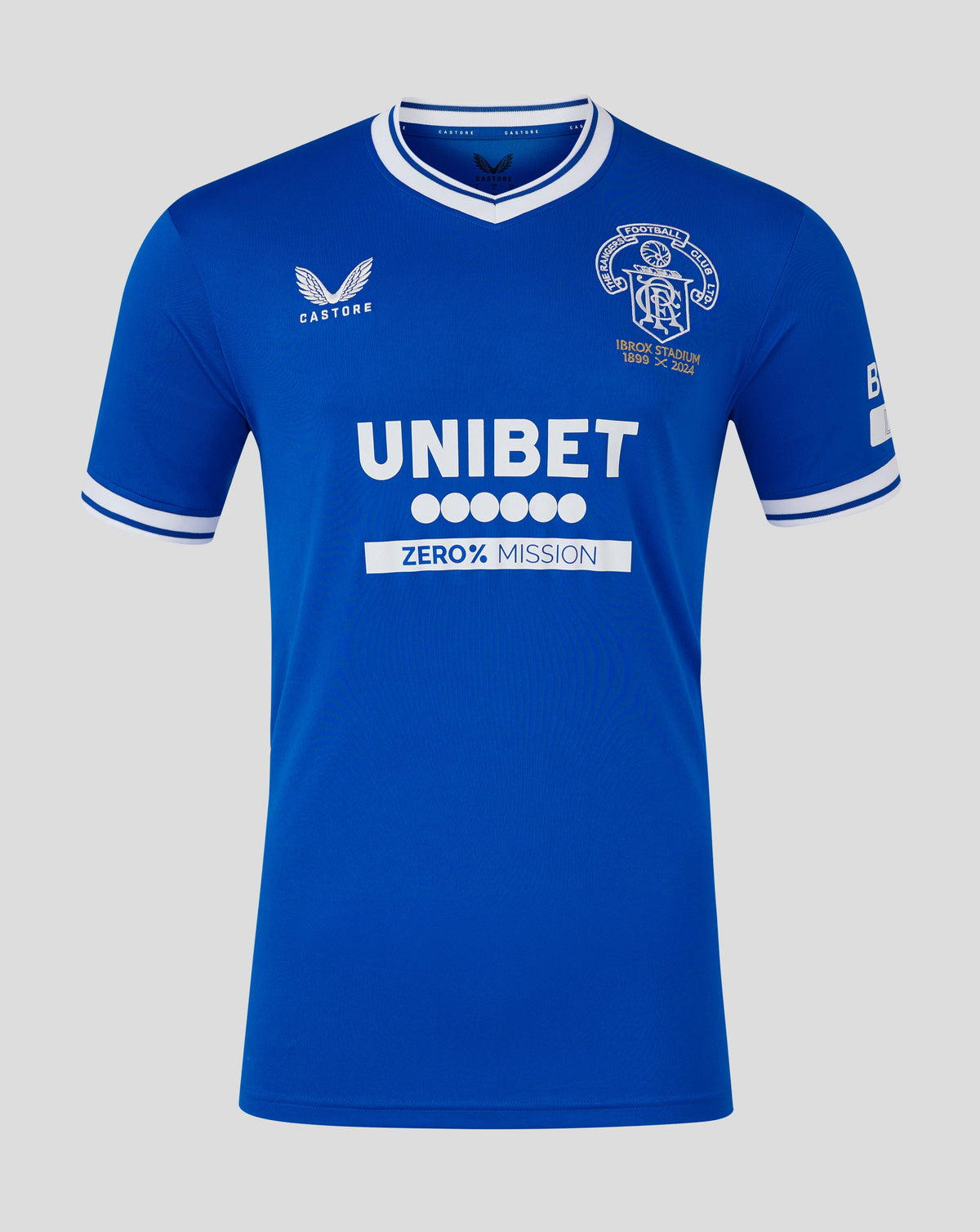 Camiseta Rangers FC Hombre Ibrox 125 Heritage - 24/25 - Azul