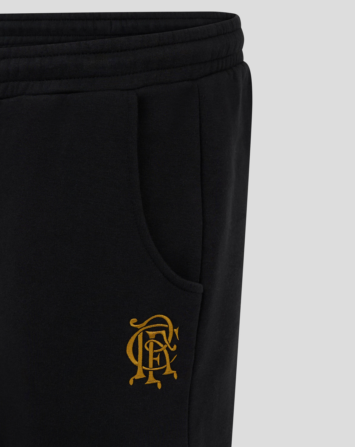 Rangers FC Men's Ibrox 125 Heritage Jogger - 24/25 - Black