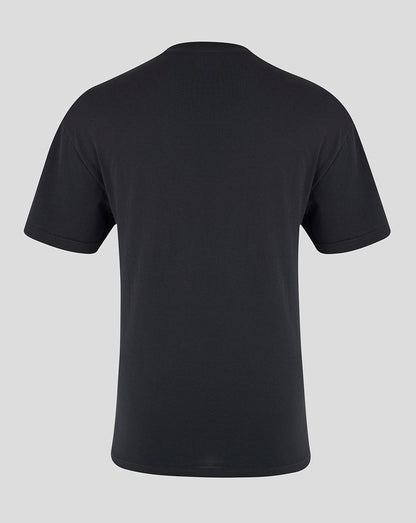 Rangers FC Men's Ibrox 125 Heritage T-Shirt Black - 24/25