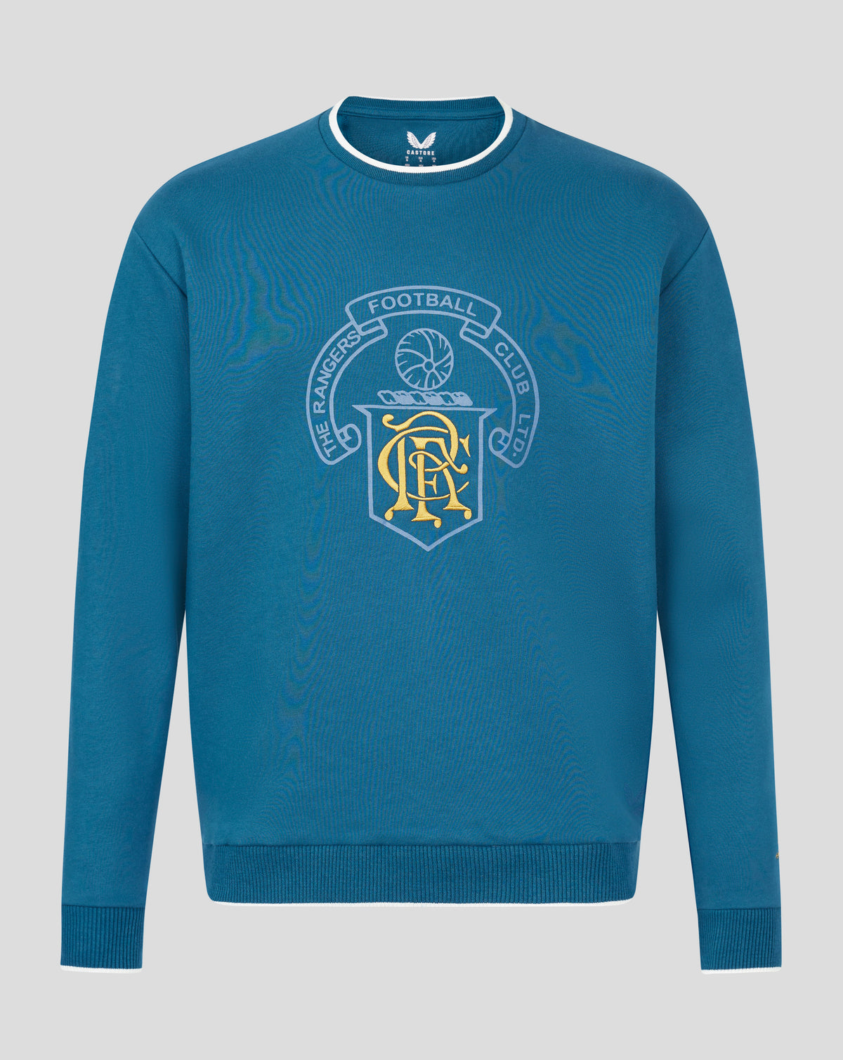 Rangers FC Herren Ibrox 125 Heritage Rundhals-Sweatshirt - 24/25 - Marineblau