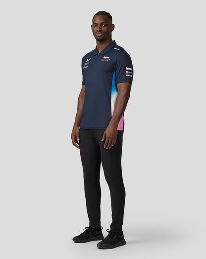 Bwt Alpine Formula One Team Official Men’s Polo Shirt - Navy