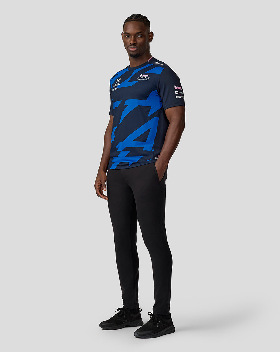 Bwt Alpine Formula One Team Men’S Pierre Gasly Official Driver Jersey - Navy