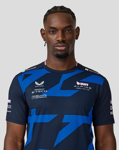 Bwt Alpine Formula One Team Men’S Pierre Gasly Official Driver Jersey - Navy
