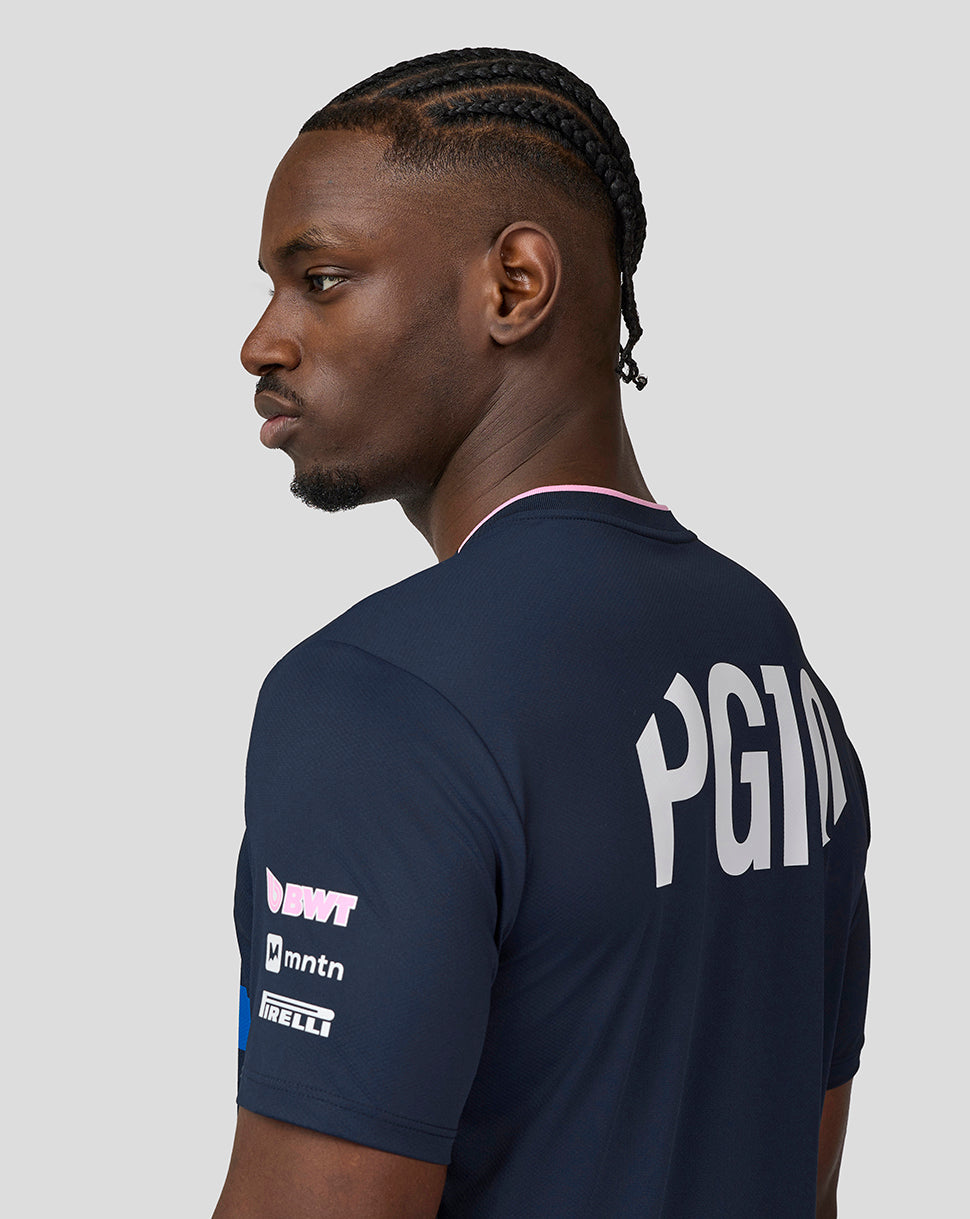 Bwt Alpine Formula One Team Men’S Pierre Gasly Official Driver Jersey - Navy