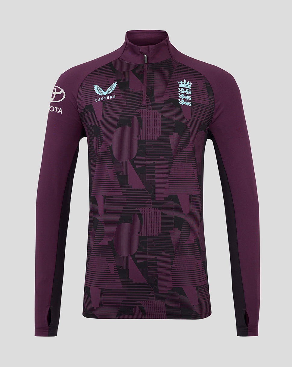 England Cricket Training Men's 1/4 Zip Top 25/26