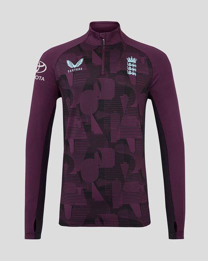 England Cricket Training Men's 1/4 Zip Top 25/26