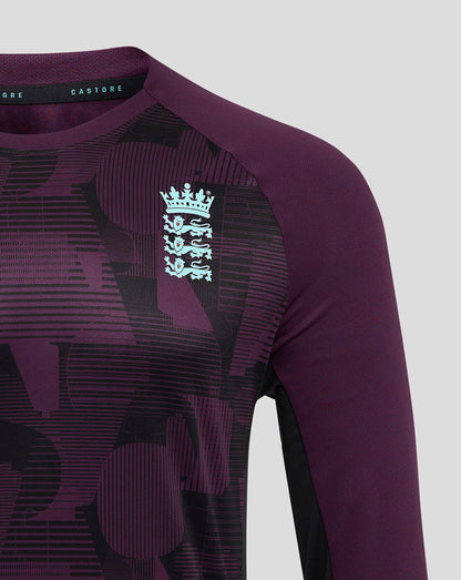 England Cricket Training Men's Long Sleeve Tee 25/26