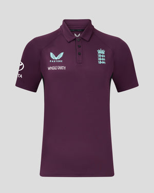England Cricket Men's 25/26 Pro Presentation Polo