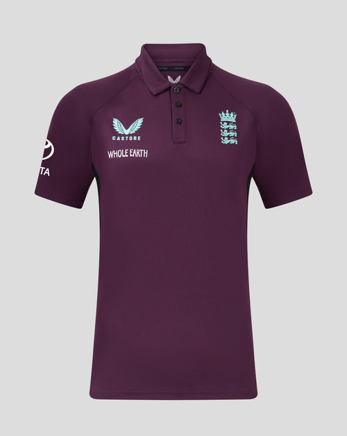 England Cricket Men's 25/26 Pro Presentation Polo