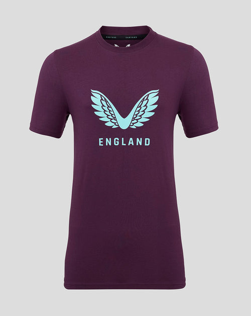 Men's England Cricket 25/26 Lock Up Logo Tee