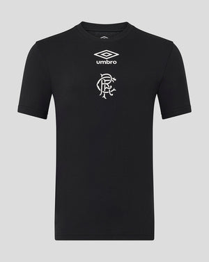 Rangers Junior's 25/26 Presentation Logo Tee - Caviar