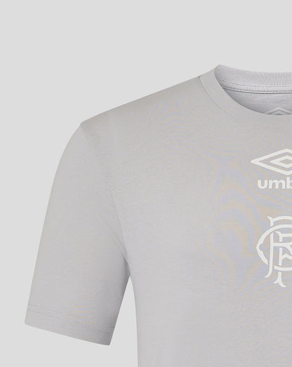 Rangers Men's 25/26 Presentation Logo Tee - Microchip