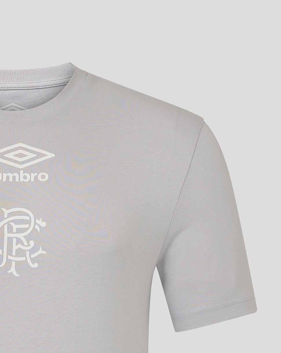 Rangers Men's 25/26 Presentation Logo Tee - Microchip