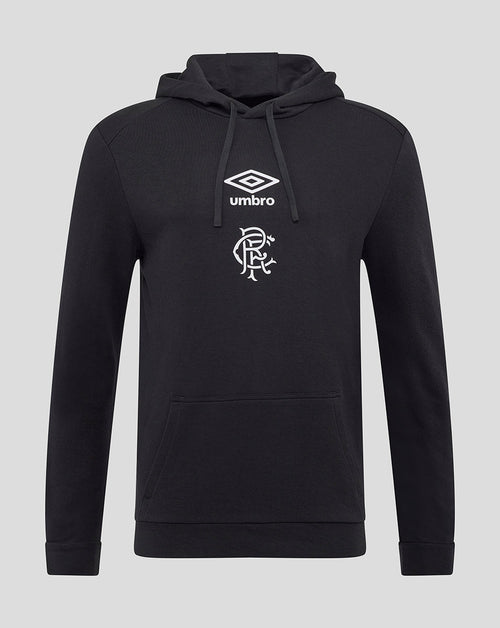 Rangers Men's 25/26 Presentation Logo Hoodie - Caviar