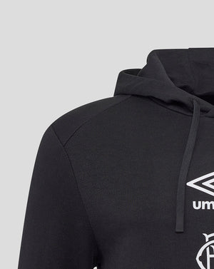 Rangers Men's 25/26 Presentation Logo Hoodie - Caviar