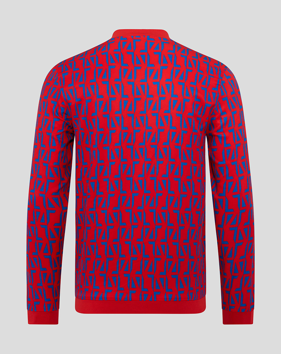 Chaqueta Rangers Hombre 25/26 Visitante Matchday - Flame Scarlet/Lapis Blue