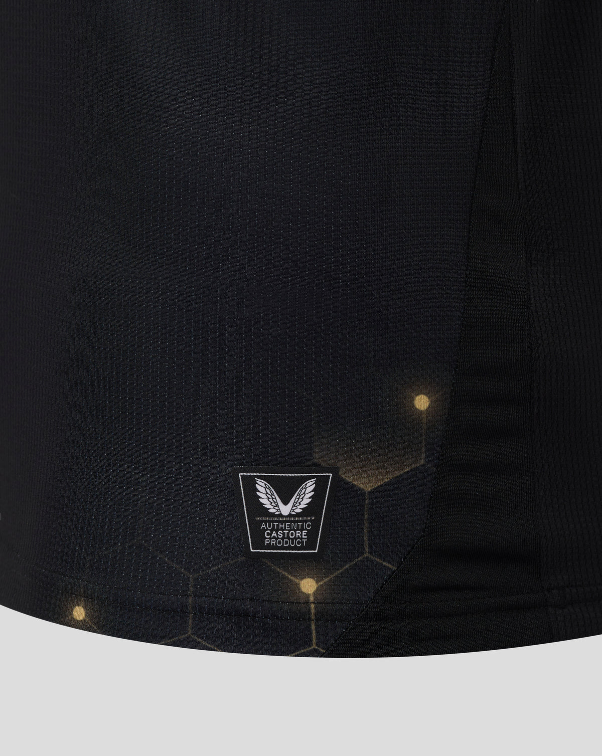Burnley FC Men's 25/26 Third Short Sleeve Shirt - Caviar/Antique Gold