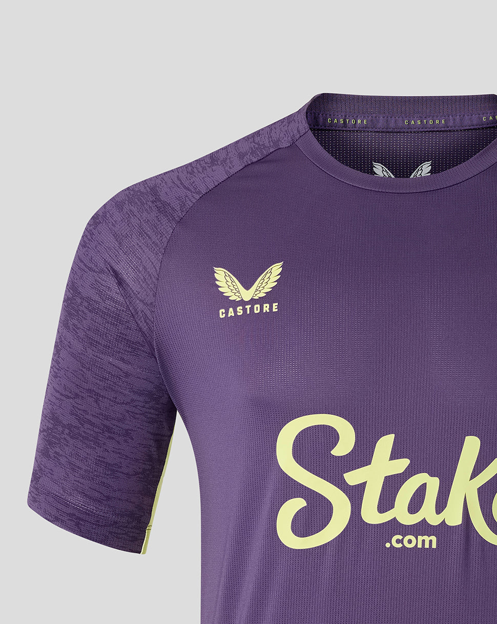 Everton FC heren 25/26 Performance T-shirt met korte mouw – Loganberry - Loganberry