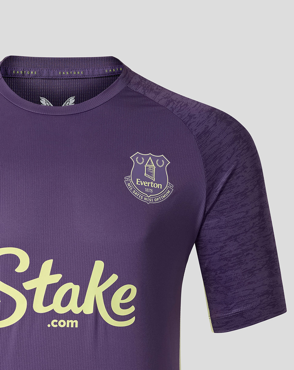 Everton FC heren 25/26 Performance T-shirt met korte mouw – Loganberry - Loganberry
