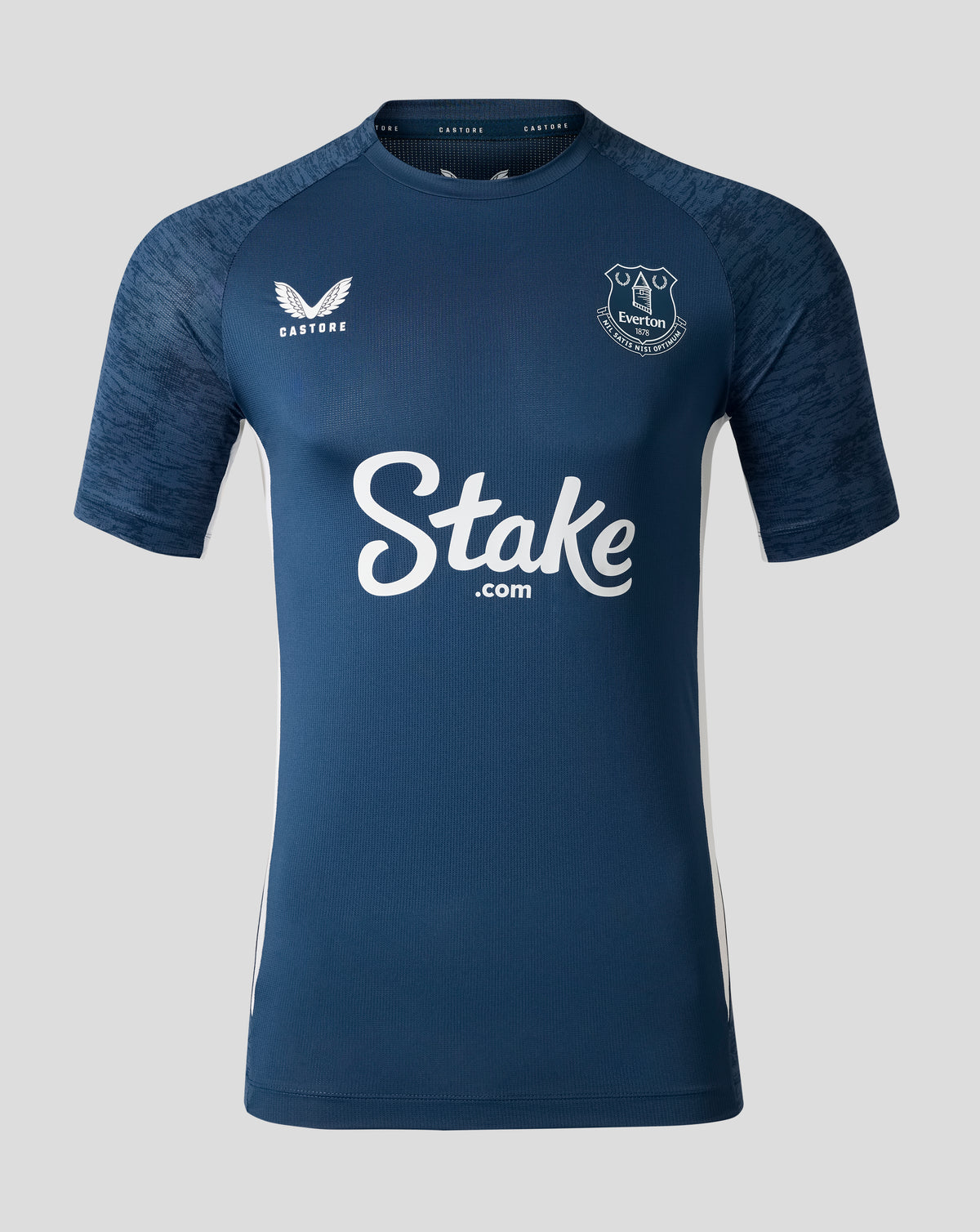 Camiseta Performance de manga corta Everton FC 25/26 de hombre – Moonlit Ocean - Moonlit Ocean/Blanco brillante