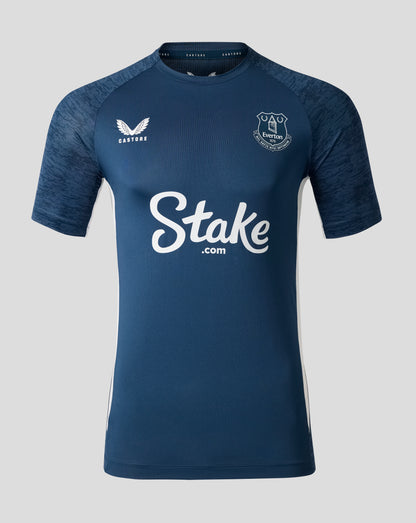 Everton FC Men's 25/26 Performance Short Sleeve T-Shirt - Moonlit Ocean
