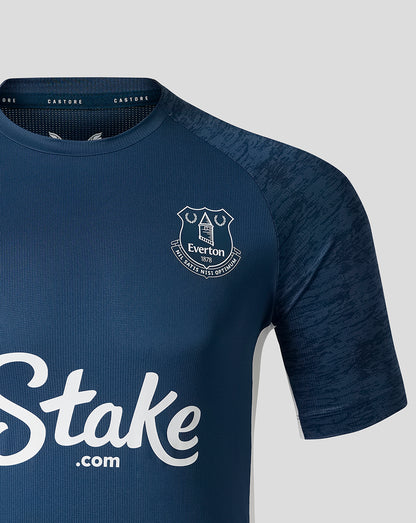 Everton FC Men's 25/26 Performance Short Sleeve T-Shirt - Moonlit Ocean