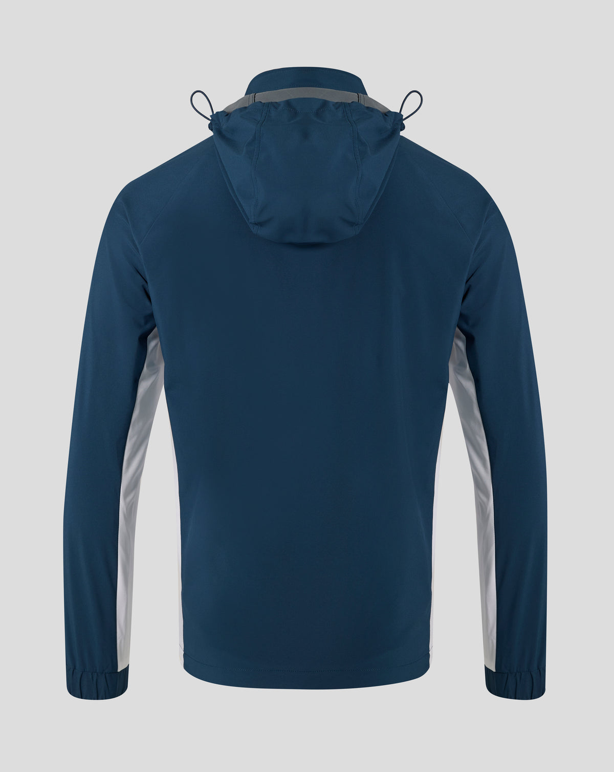 Everton FC Men's 25/26 Performance Packable Hood Shower Jacket - Moonlit Ocean - Moonlit Ocean/Brilliant White