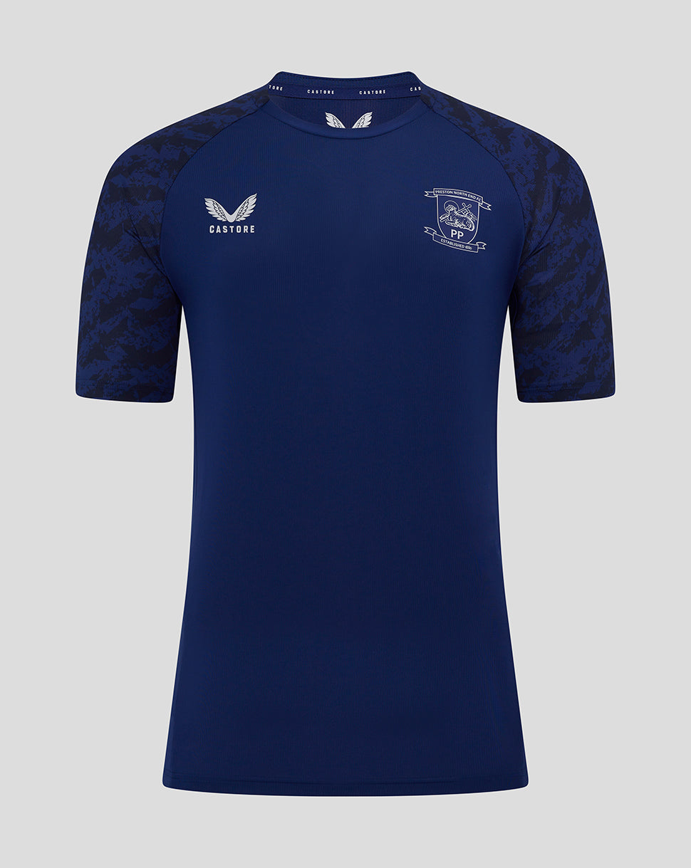 Preston Junior 25/26 Training T-Shirt - Blue
