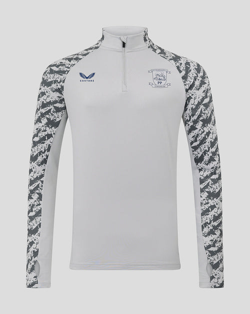 Preston Men's 25/26 Training Midlayer Top - Grey