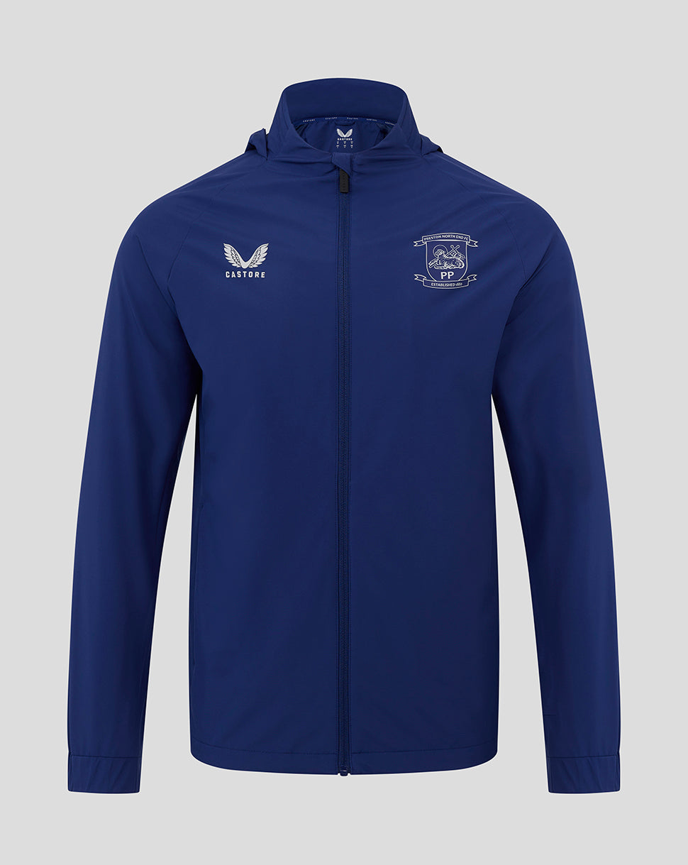 Preston North End Men's 25/26 Training Packable Hood Shower Jacket