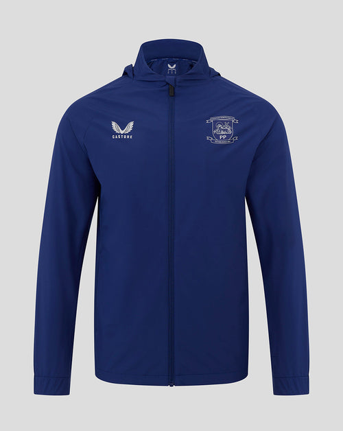 Preston North End Men's 25/26 Training Packable Hood Shower Jacket