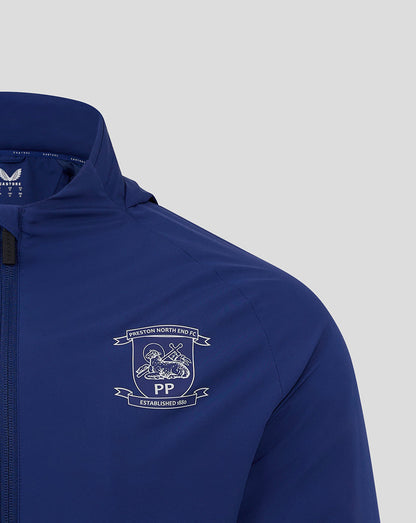 Preston North End Junior 25/26 Training Packable Hood Shower Jacket
