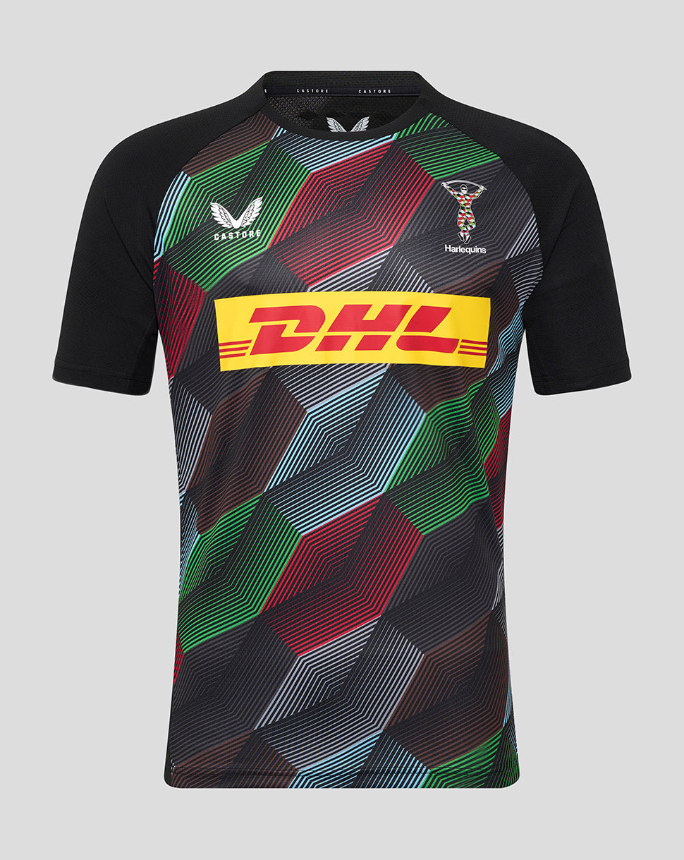 Camiseta Matchday de manga corta Harlequins 25/26 de hombre - Caviar