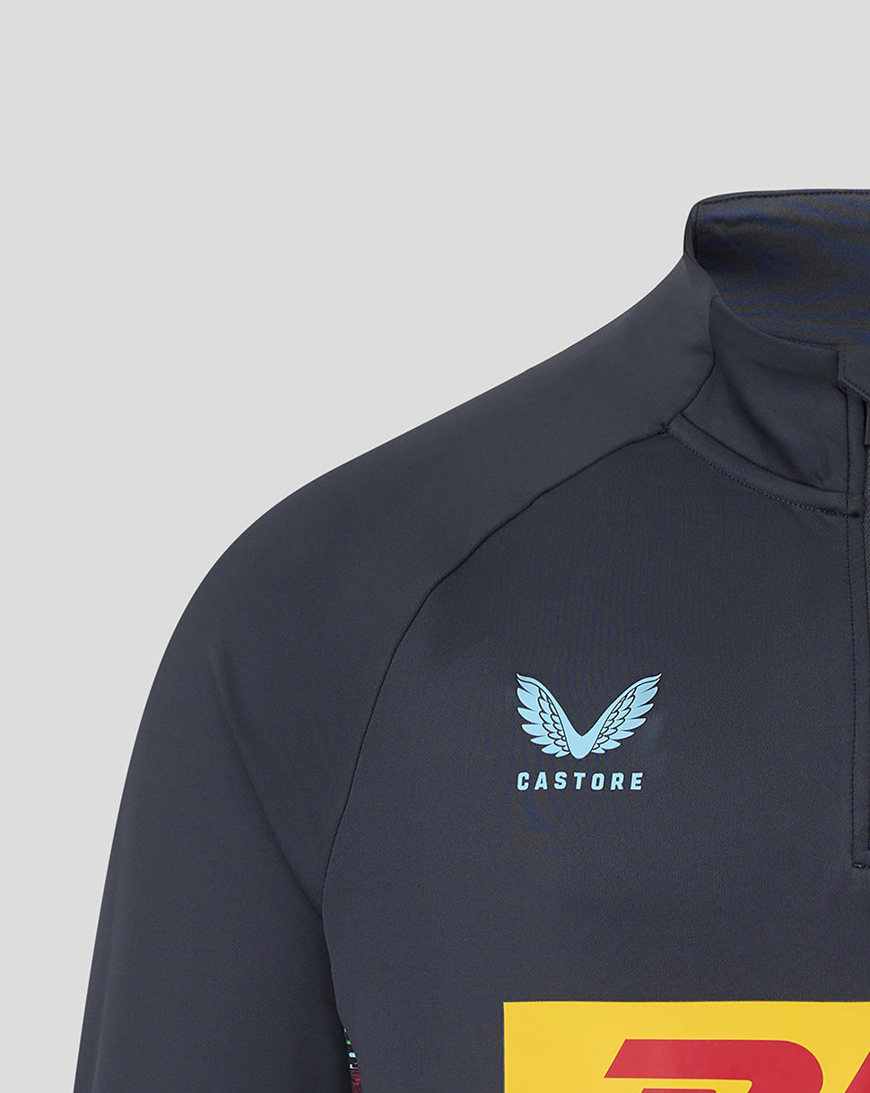 Harlequins Men's 25/26 Training 1/4 Zip - Ebony