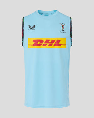 Harlequins Men's 25/26 Training Vest - Sky Blue