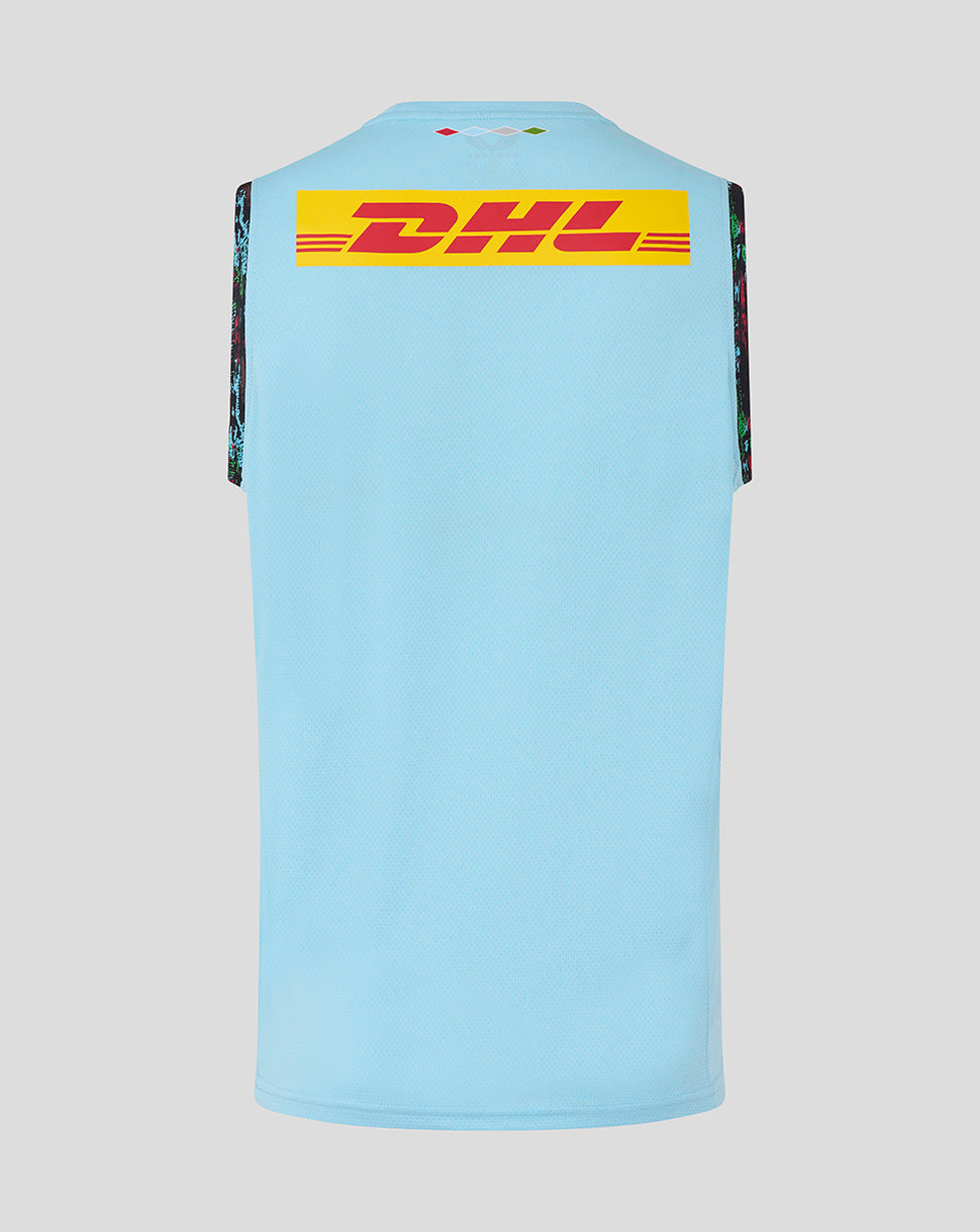 Harlequins Men's 25/26 Training Vest - Sky Blue