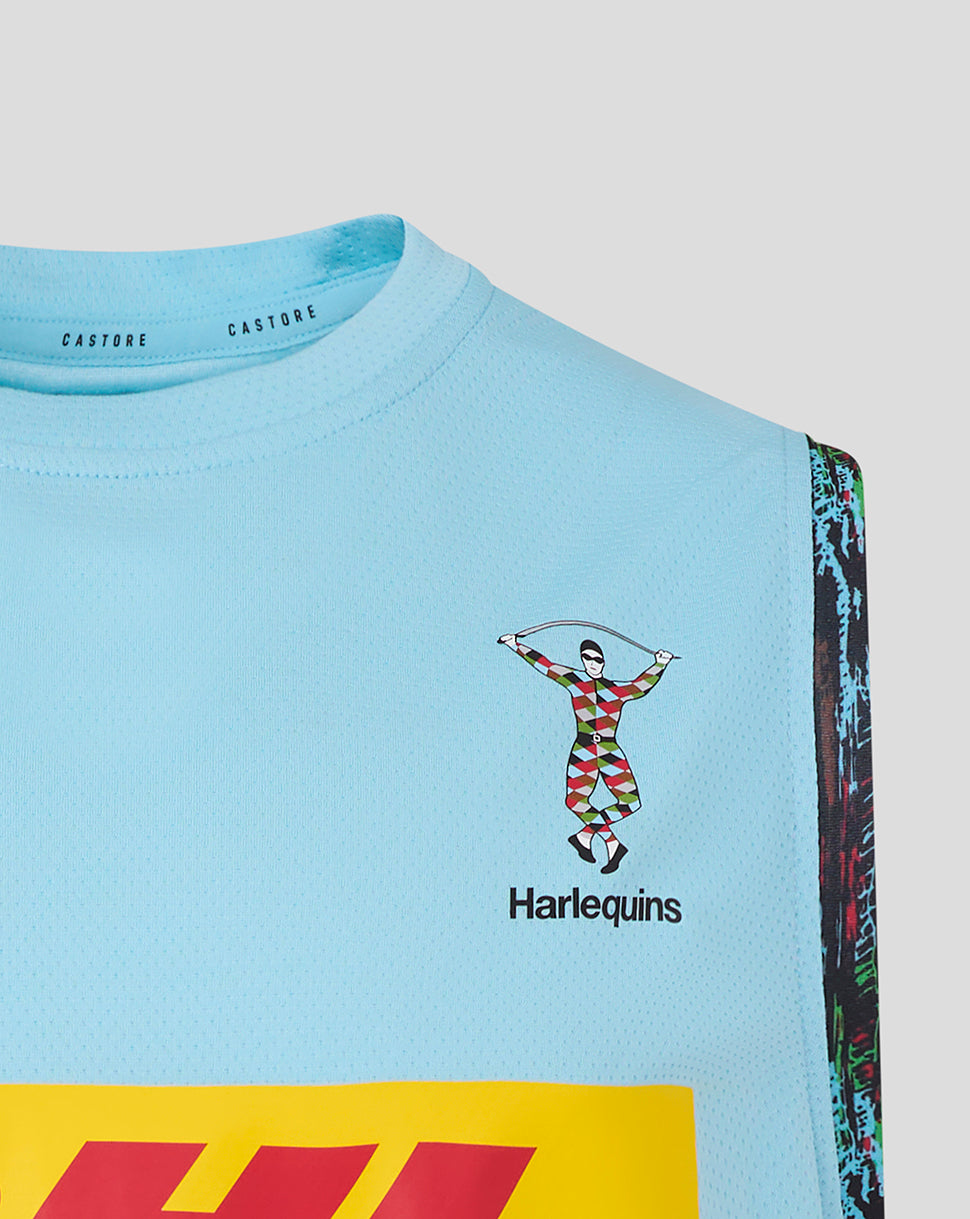 Harlequins Men's 25/26 Training Vest - Sky Blue