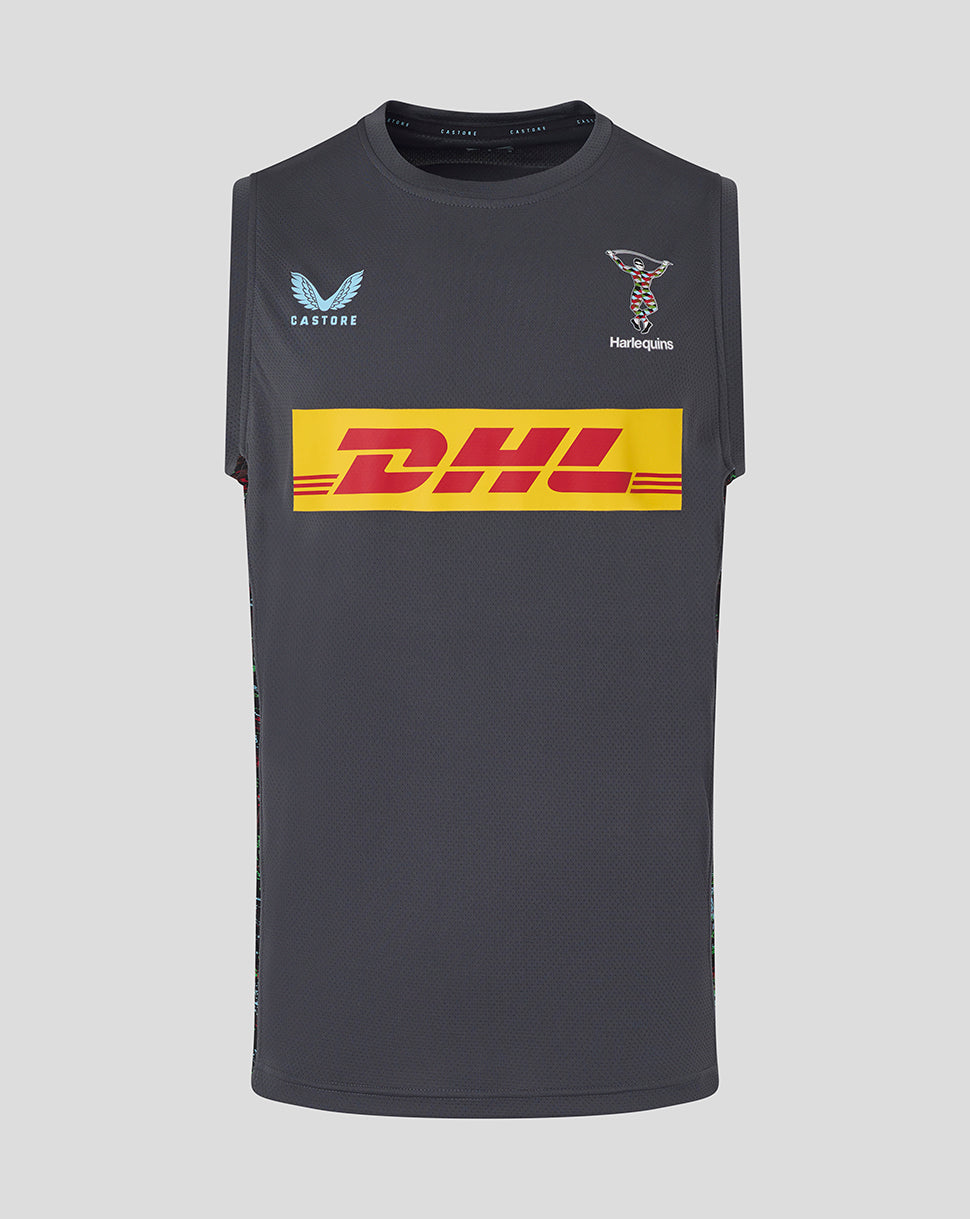 Harlequins Men's 25/26 Training Vest - Ebony