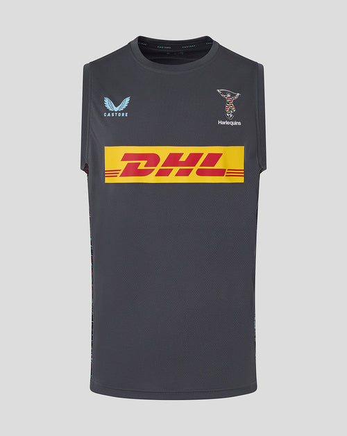 Harlequins Men's 25/26 Training Vest - Ebony