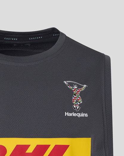 Harlequins Men's 25/26 Training Vest - Ebony